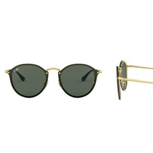 Rayban Blaze 59mm Round Sunglasses